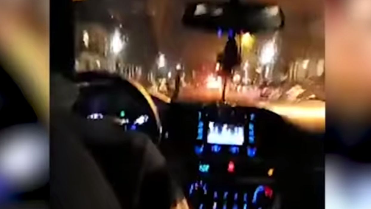 VIDEO: Uber passengers livestream 'nightmare' ride when driver chases car after rear-end collision