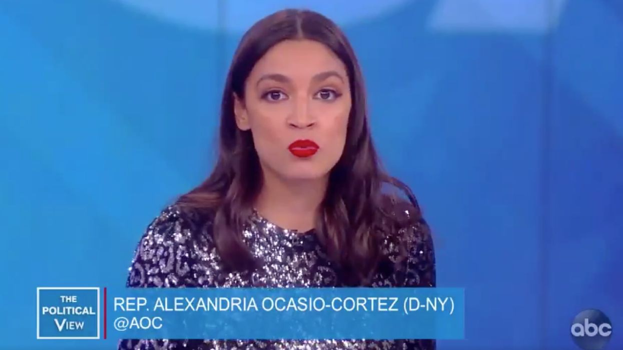AOC appears on ‘The View’ where not even Whoopi Goldberg likes her message about older Democrats — and makes her feelings clear