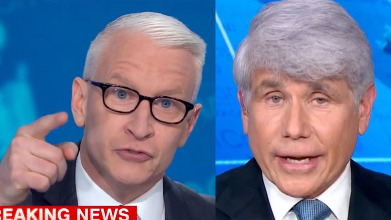 WATCH: Anderson Cooper calls 'bullsh*t' on Rod Blagojevich during fiery interview