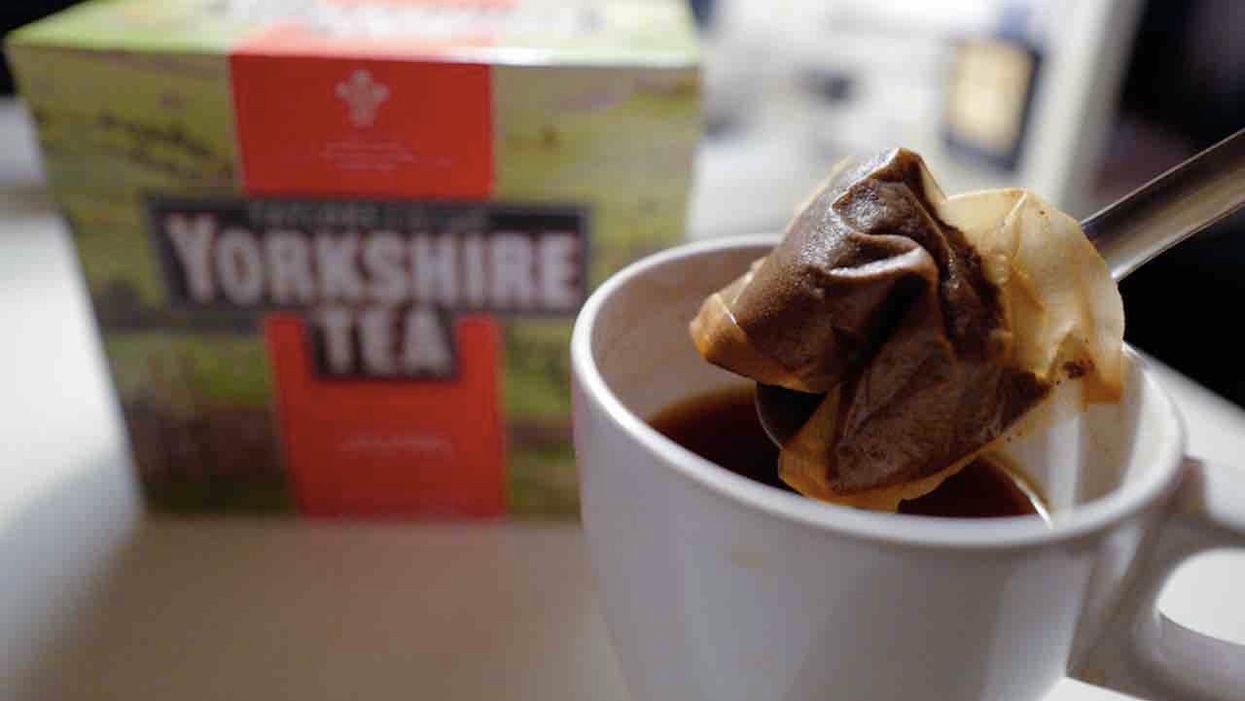 Conservative UK official tweets photo of himself with container of tea. Of course, woke leftist mob freaks out with threats to boycott brand.