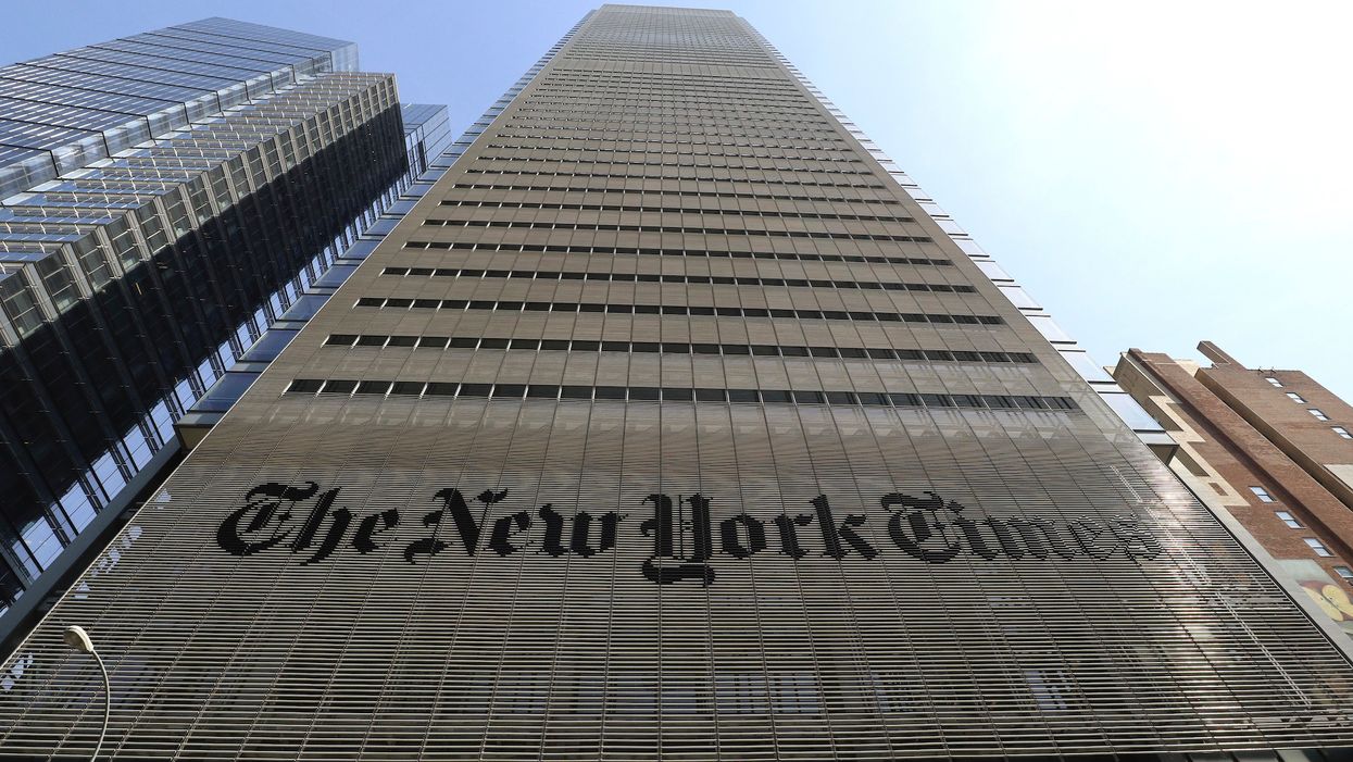 Trump re-election campaign slaps New York Times with a lawsuit