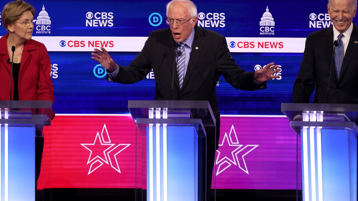 Socialist Bernie Sanders won Democratic debate, according to CBS poll of Democrat viewers