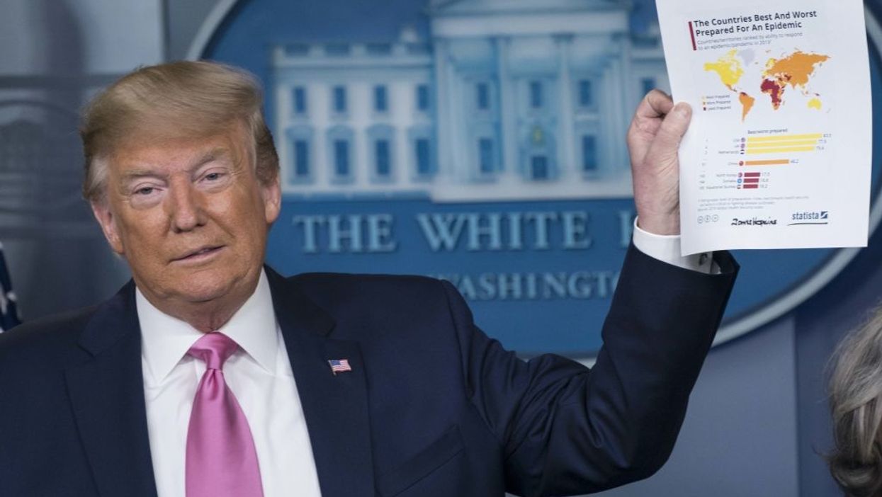 Media claim Trump called coronavirus a 'hoax.' But video shows that's not what Trump said at all.