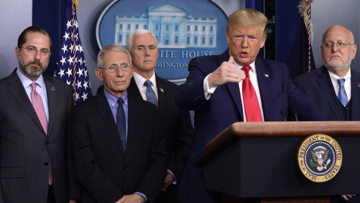 VIDEO: 'Very dishonest' reporter is debunked after accusing Trump of 'muzzling' top health expert