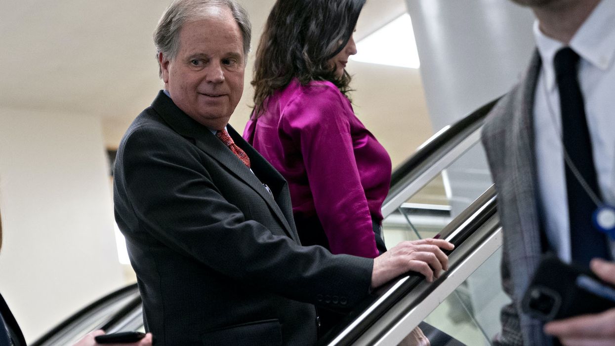 Vulnerable Democratic senator spends thousands in campaign dollars on fundraising trip to Europe