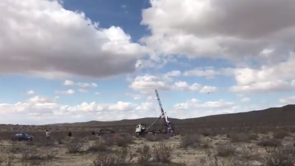 Man dies in a homemade rocket while reportedly trying to prove flat-earth theory
