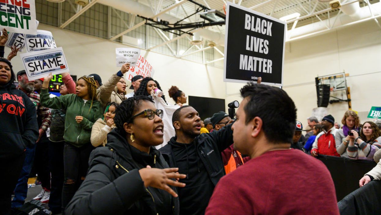 Amy Klobuchar's homecoming rally canned after Black Lives Matter protesters seize stage