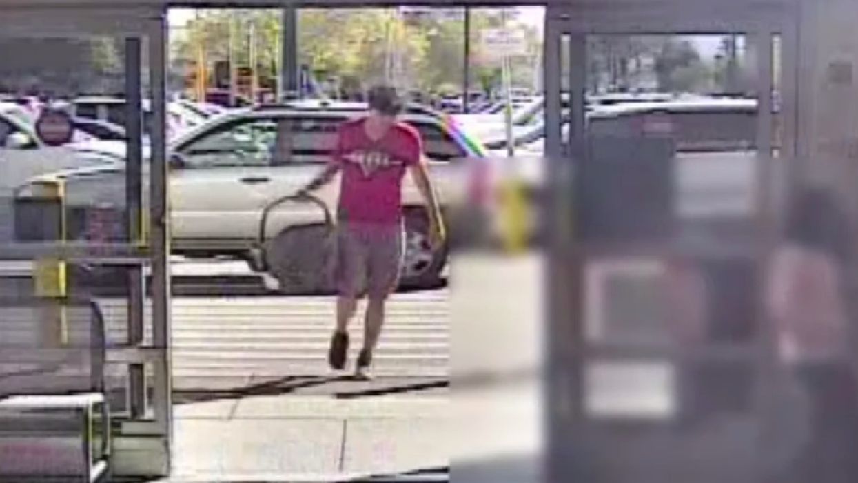 Surveillance video shows man who stole a car at a gas station — with a 6-month-old baby inside