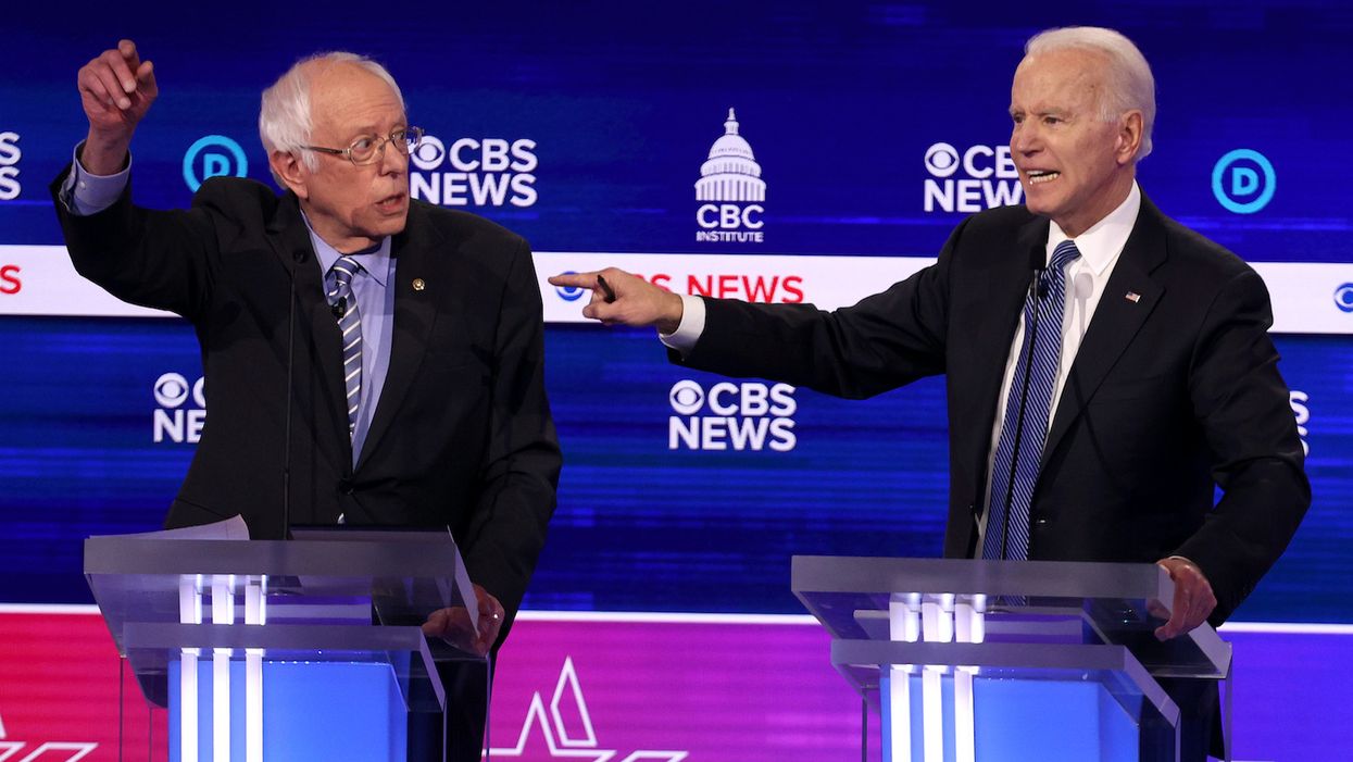 Multiple outlets call Virginia primary for Biden, Vermont for Sanders minutes after polls close