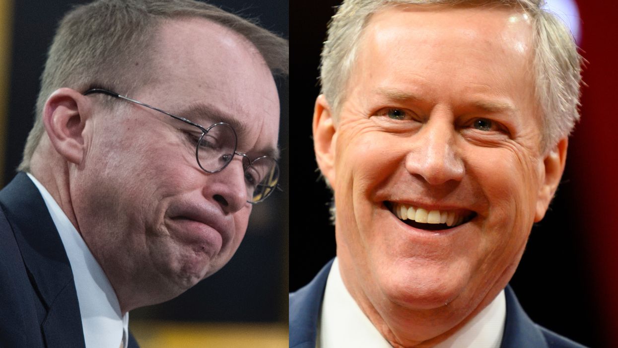 President Trump replaces chief of staff Mick Mulvaney with Mark Meadows