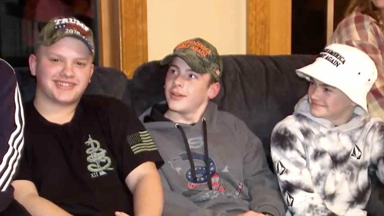 Students ordered to remove MAGA hats OK'd for middle school fundraiser. Officials note 'substantial disruption,' 'tensions between students.'