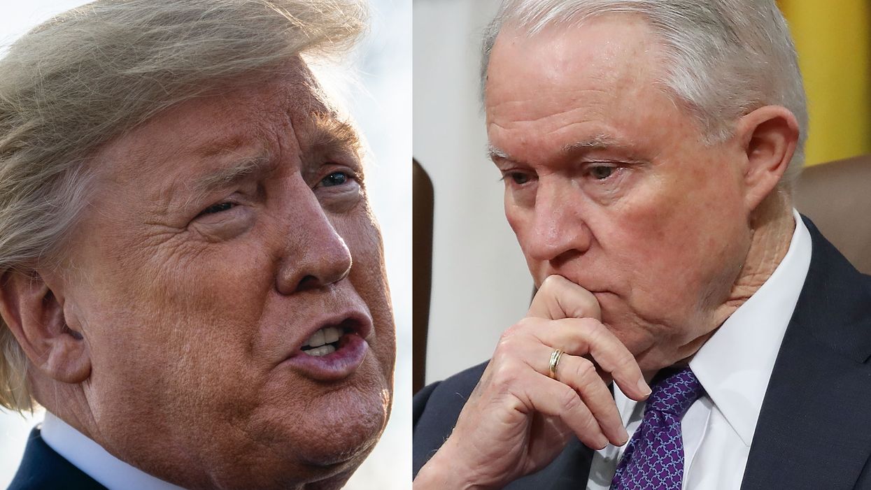 President Trump hits Jeff Sessions with a stinging rebuke