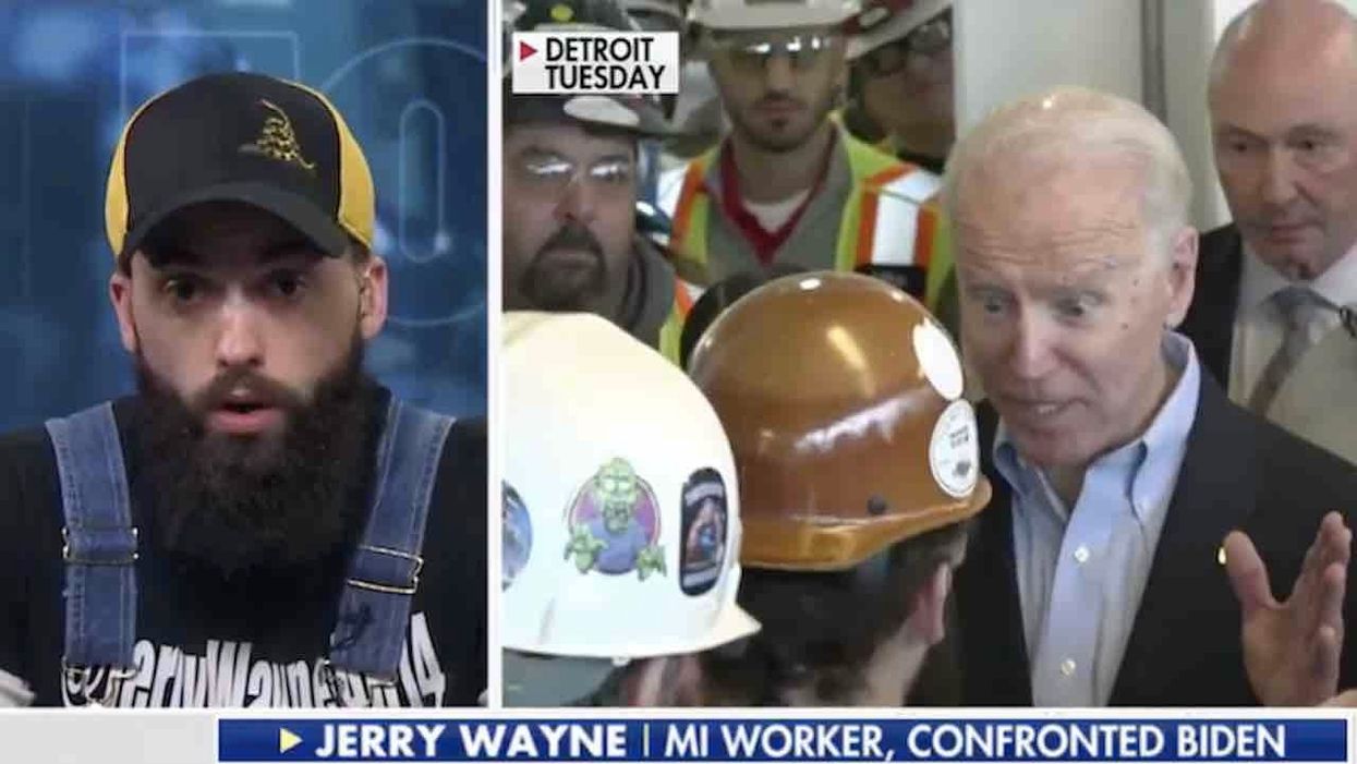 Michigan blue-collar worker says Joe Biden 'went off the deep end' in viral confrontation showing presidential candidate cursing at, threatening him