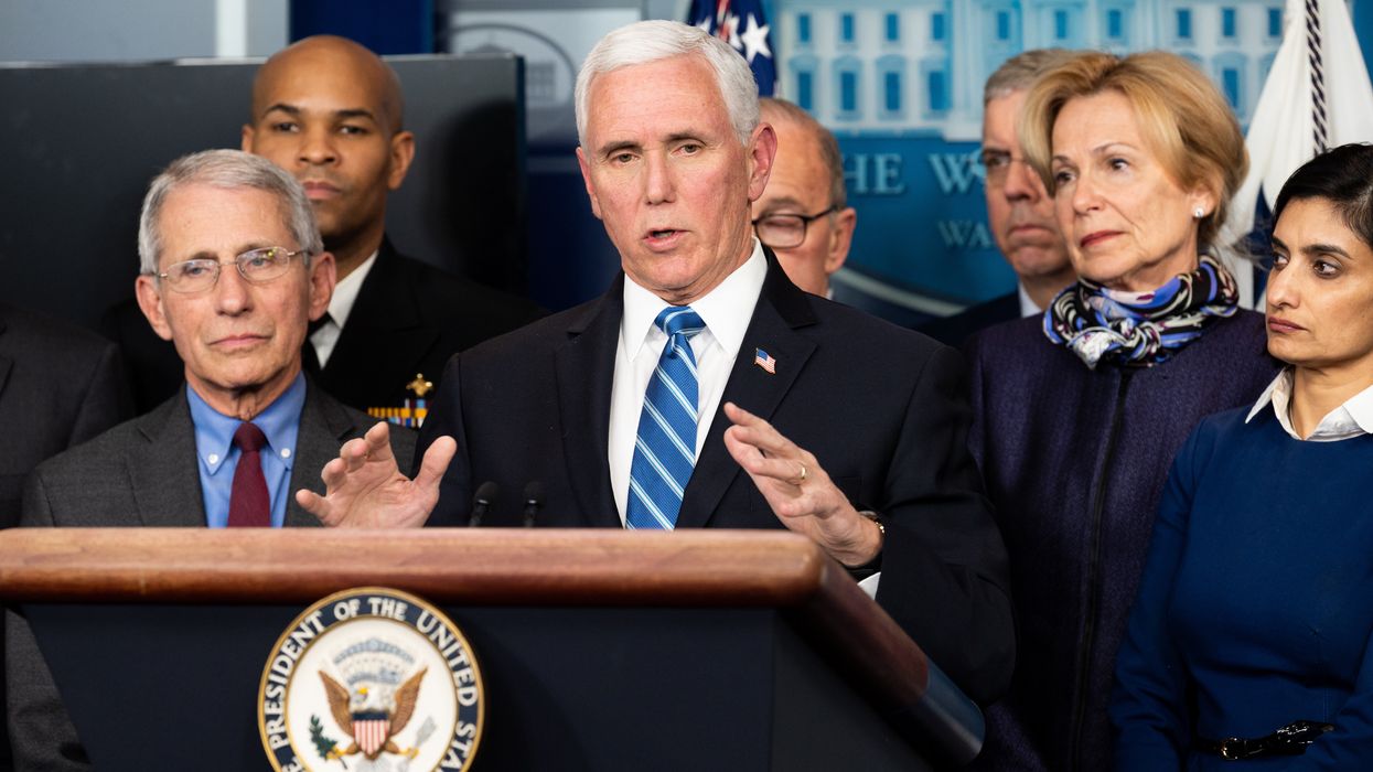 Pence blasts ‘irresponsible rhetoric’ from people minimizing concerns over COVID-19 pandemic