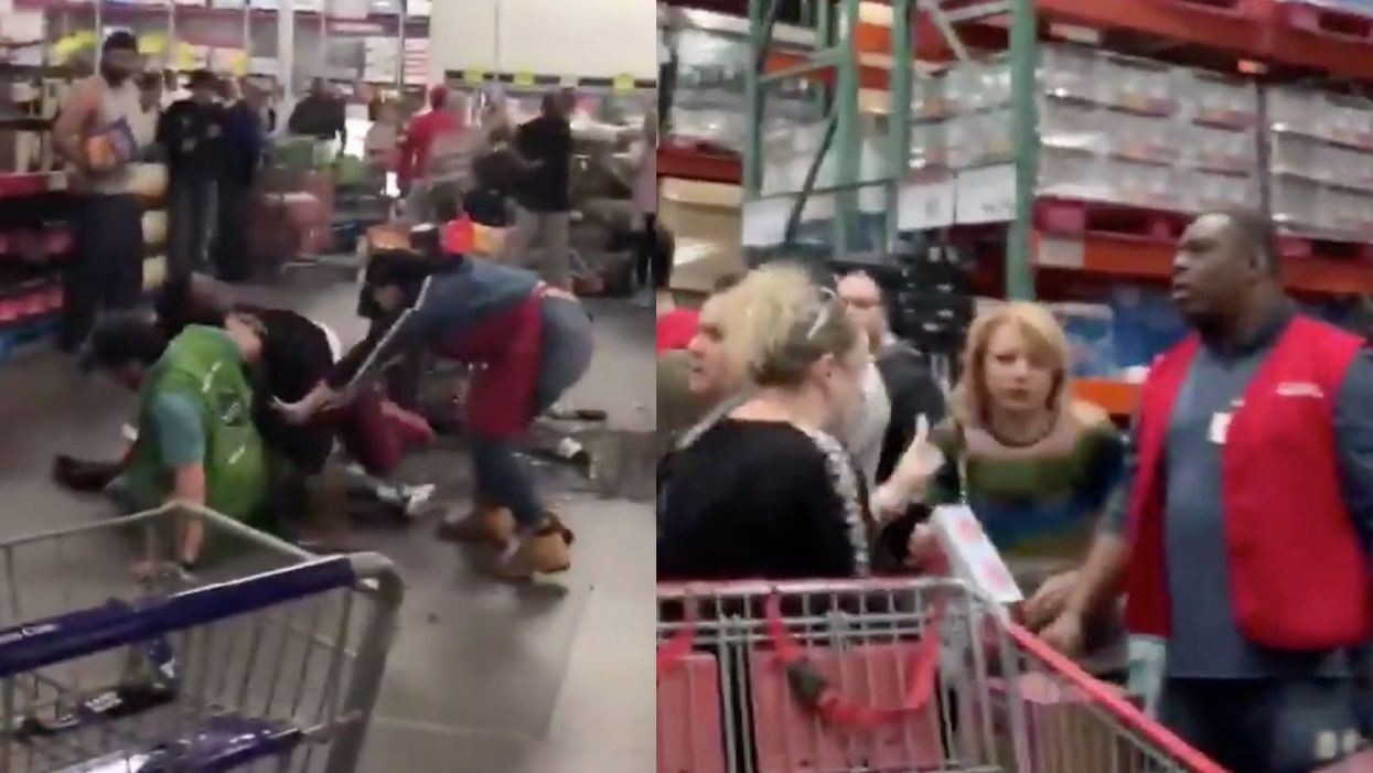 Social media videos capture brawls at Costco and Sam's Club during coronavirus panic, one stabbing