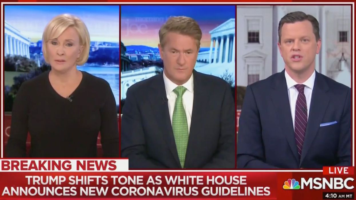 Joe Scarborough: the atmosphere inside the White House is 'very sober,' and COVID-19 is 'going to change the way Americans live'