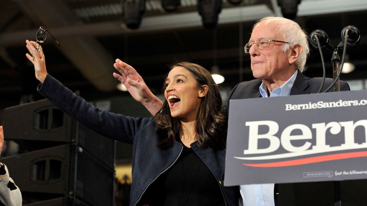 AOC distanced herself from Bernie Sanders' campaign after alleged conflicts over immigration rhetoric, Joe Rogan