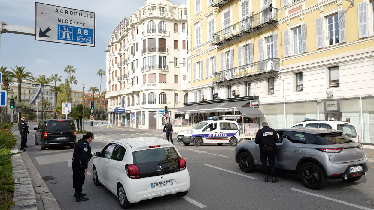 In France, people now need a form to leave their houses as 100,000 police have been commissioned to enforce the country's lockdown