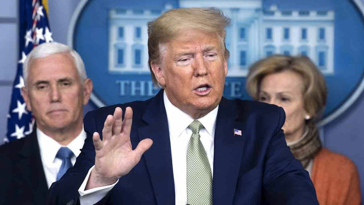 President Trump blasts Democrats who don't 'play fair' — and who he says helps them: 'They have the media on their side. I don't.'