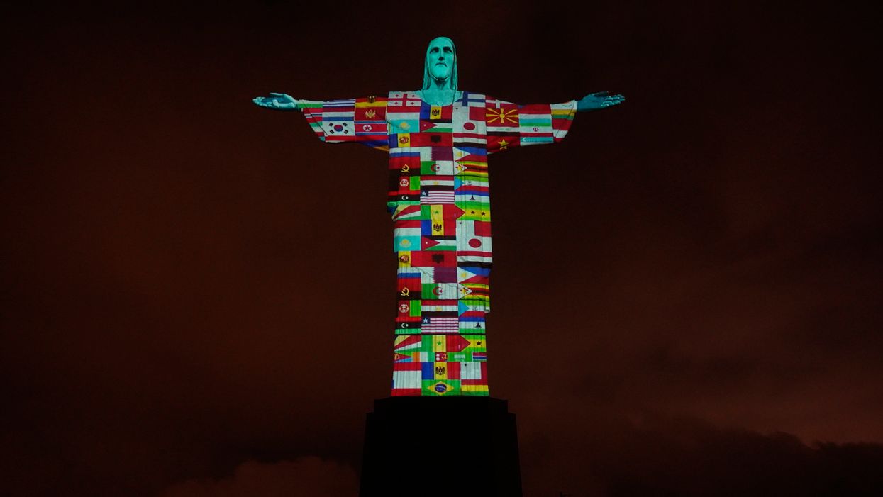 Brazil’s Christ the Redeemer statue debuts gripping tribute to COVID-19-stricken countries