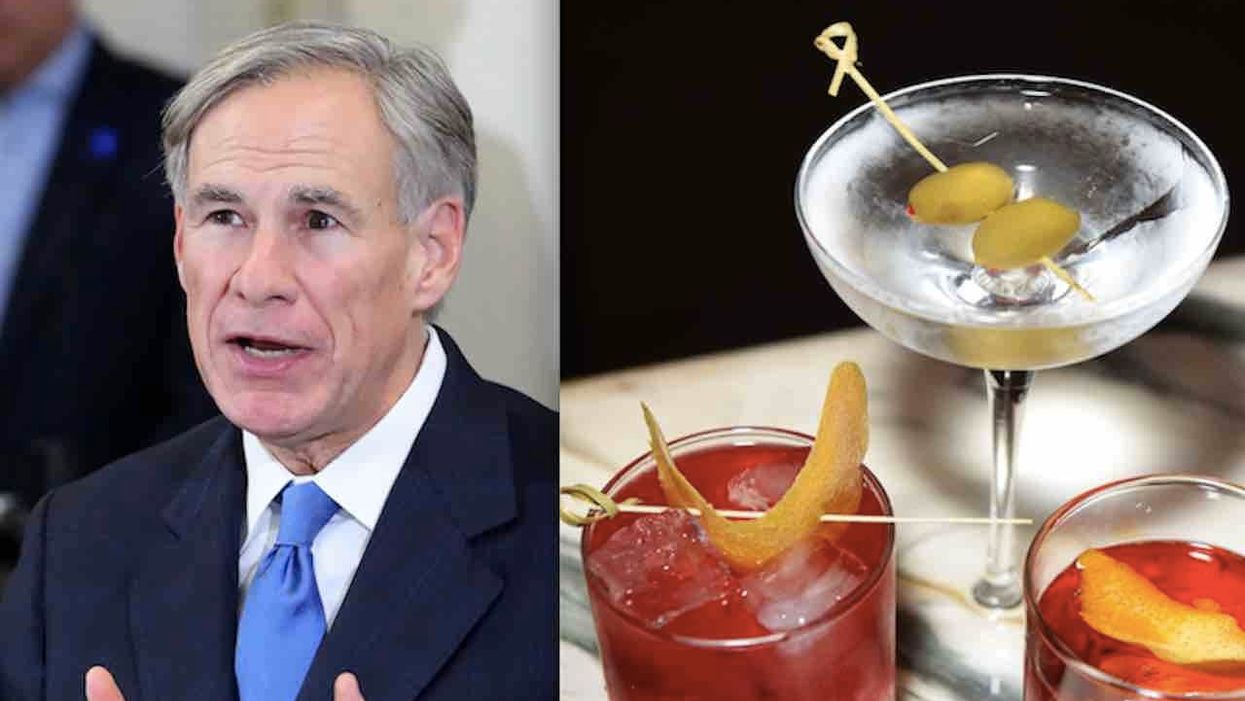 Texas GOP Gov. Abbott letting restaurants deliver alcohol with food orders to boost sales amid coronavirus social distancing