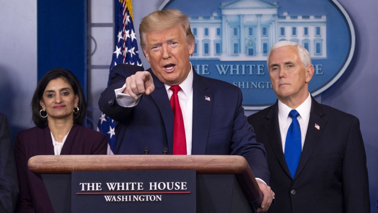 Poll: Americans rally around Trump with 56% approving of his handling of the coronavirus crisis