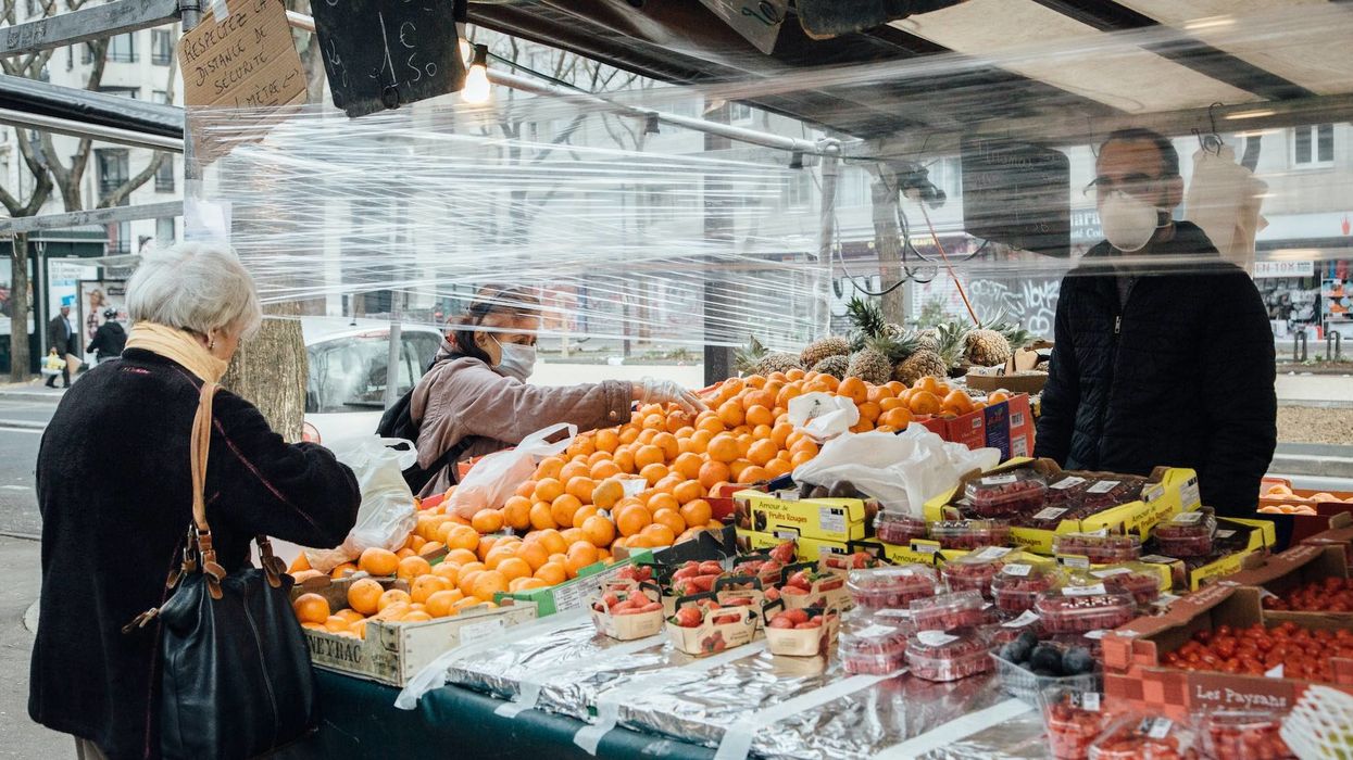 Cops say teenage idiots are going around coughing on produce on purpose, filming it, and posting it to social media