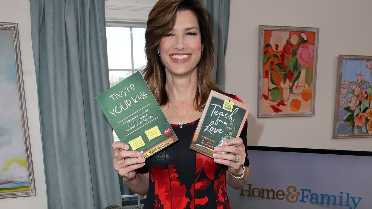 Actress Sam Sorbo homeschools — and she's sharing her tips that she hopes will save parents' sanity while schools are closed