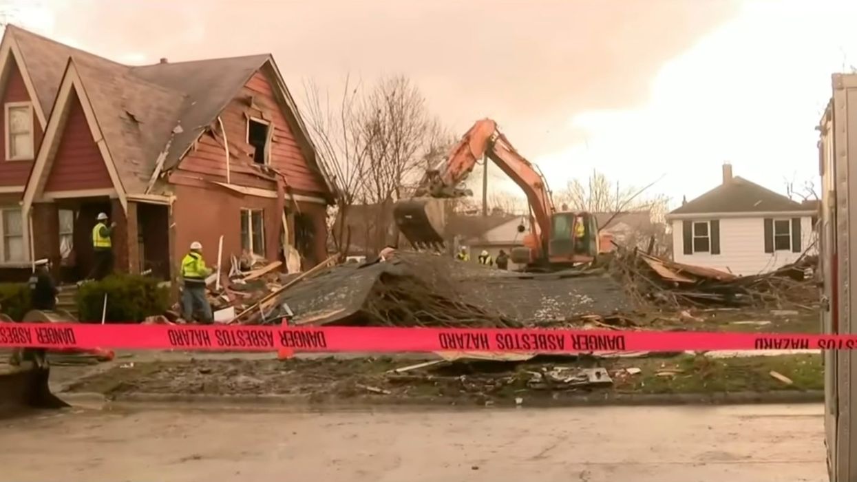 Explosion destroys Detroit home — police say woman lit a crack pipe near a gas leak