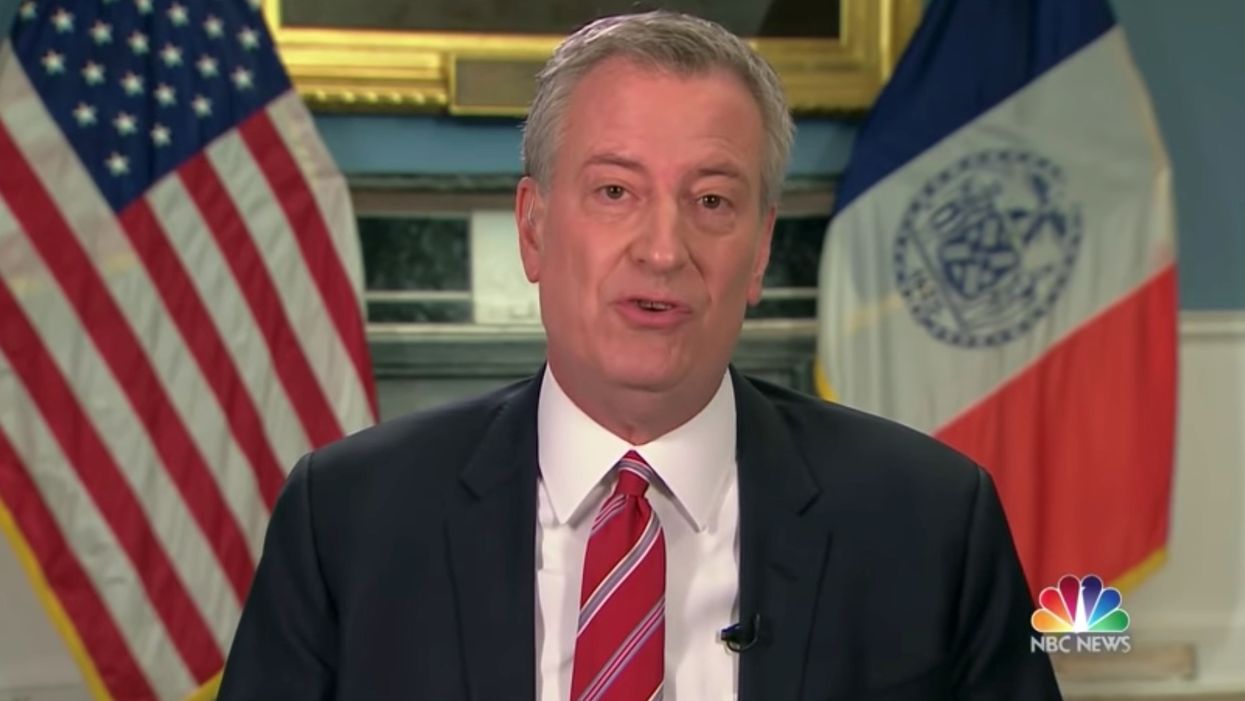 NYC Mayor Bill de Blasio lashes out at Trump, claims 'people will die who could have lived' because of Trump