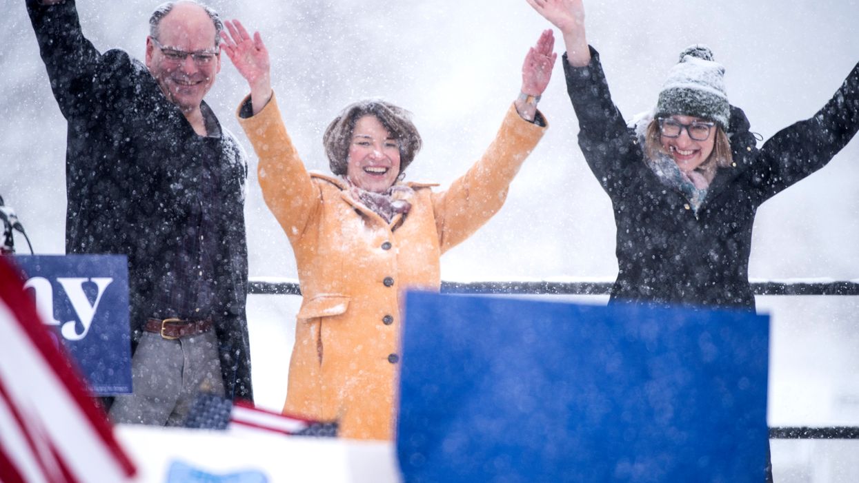 Sen. Amy Klobuchar’s husband hospitalized for COVID-19: 'When he started coughing up blood, he got a test'