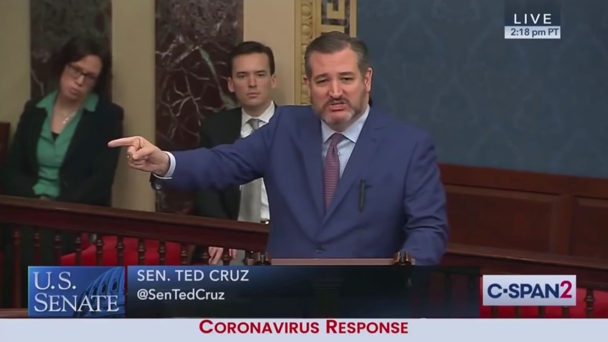 VIDEO: Ted Cruz UNLOADS on Democrats for using coronavirus bill to push far-left agenda