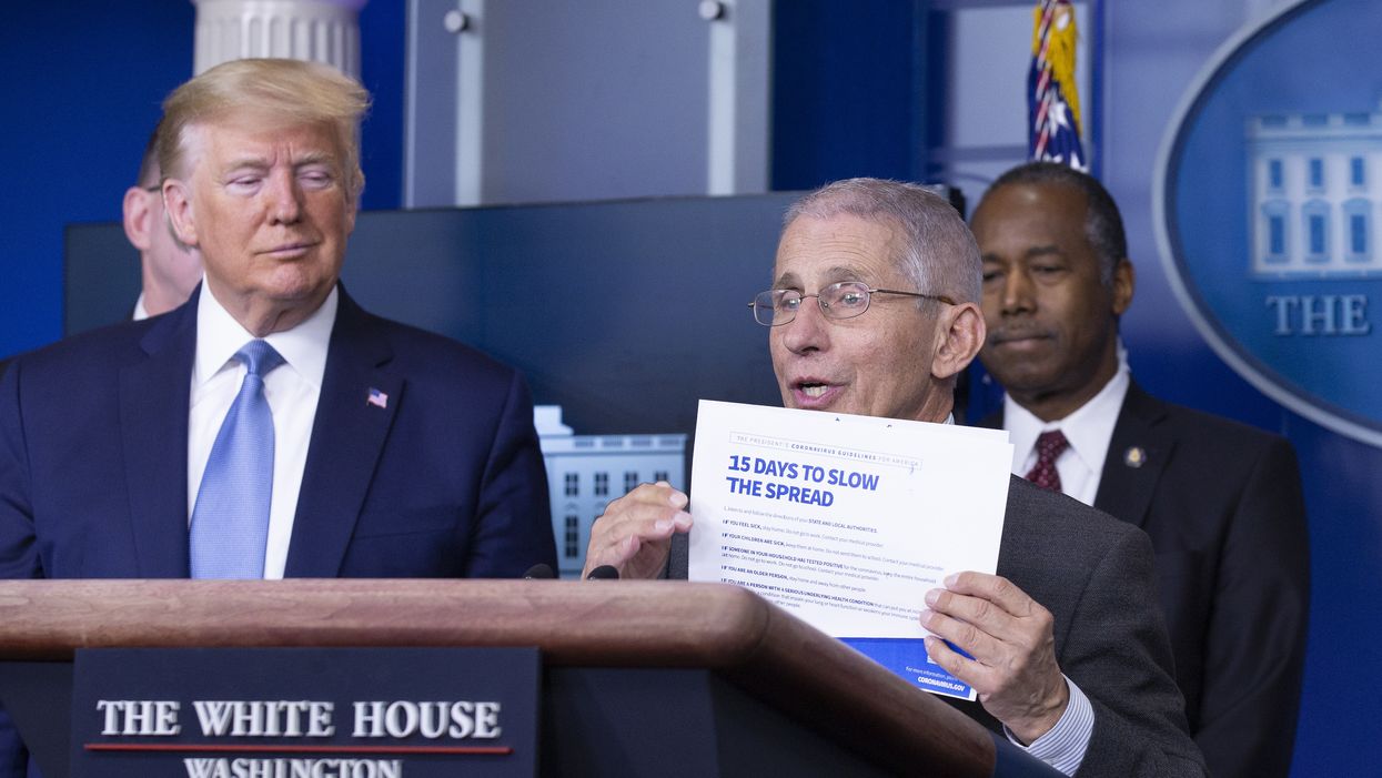 Dr. Anthony Fauci criticizes media for ‘pitting’ him against President Donald Trump: ‘We have a much bigger problem’