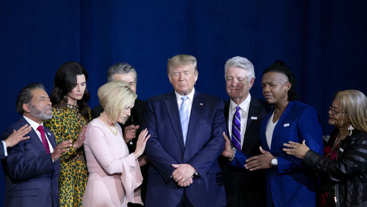 President Trump stops amidst coronavirus crisis for prayer call with pastors: 'I have to find time'