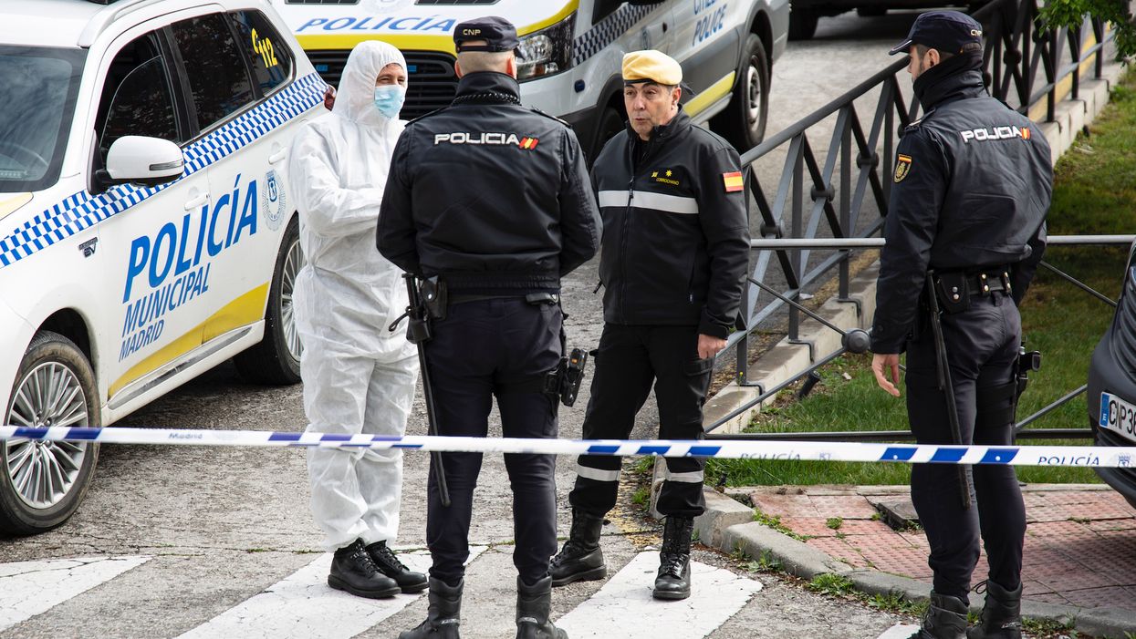 Coronavirus has hit Spain so hard, officials are using a public ice rink in Madrid as a mortuary