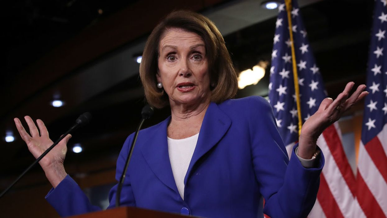 Nancy Pelosi tells bald-faced lie when confronted over Democrats' far-left pork-filled COVID-19 bill