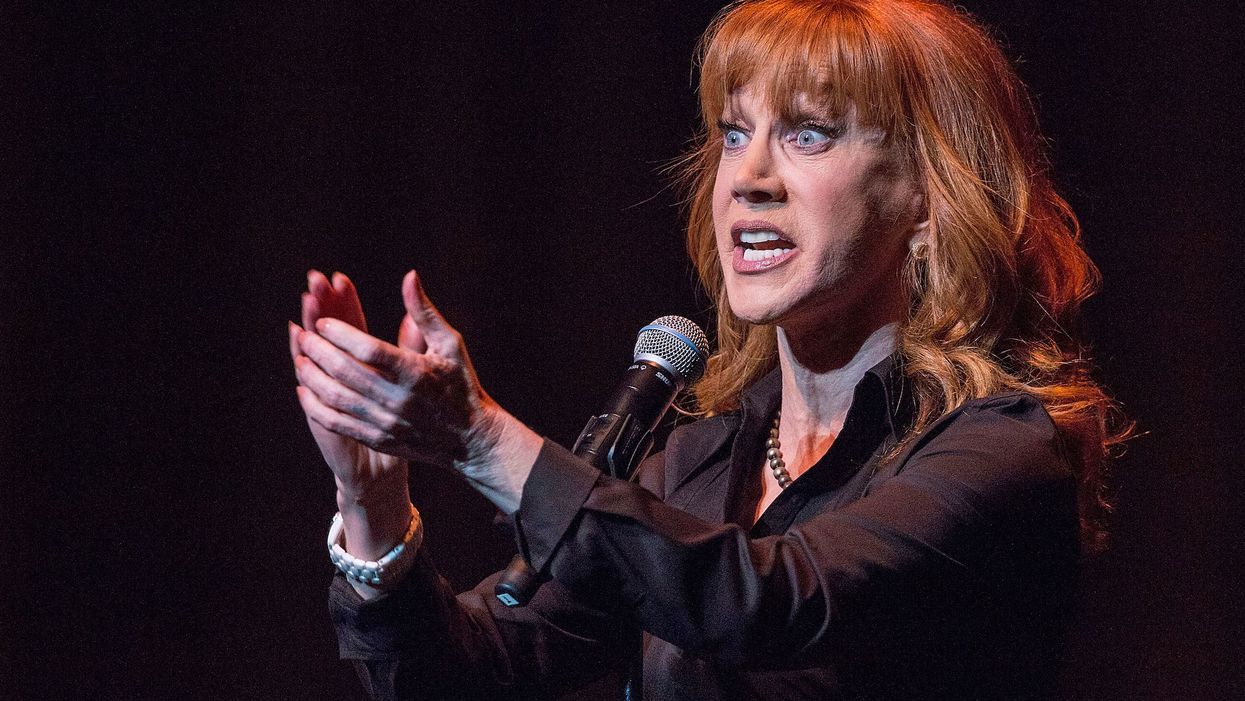 Kathy Griffin tweets against Trump from coronavirus isolation room in hospital