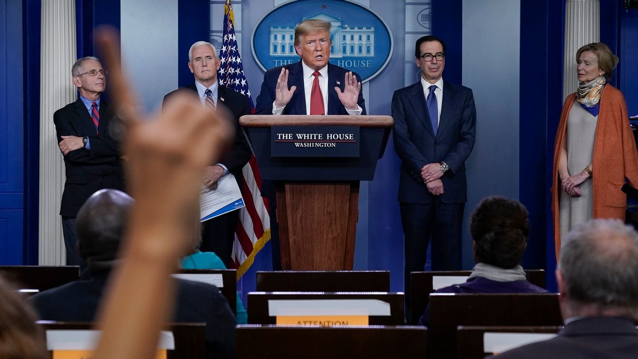 More Americans approve of President Trump than the news media on handling of coronavirus