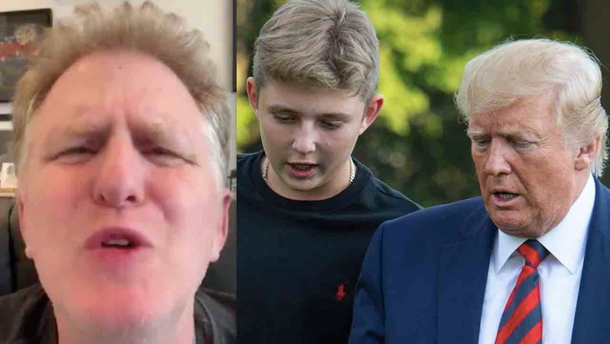 Trump-hating actor Michael Rapaport wants 'little f***ing Barron' — president's teen son — exposed to coronavirus