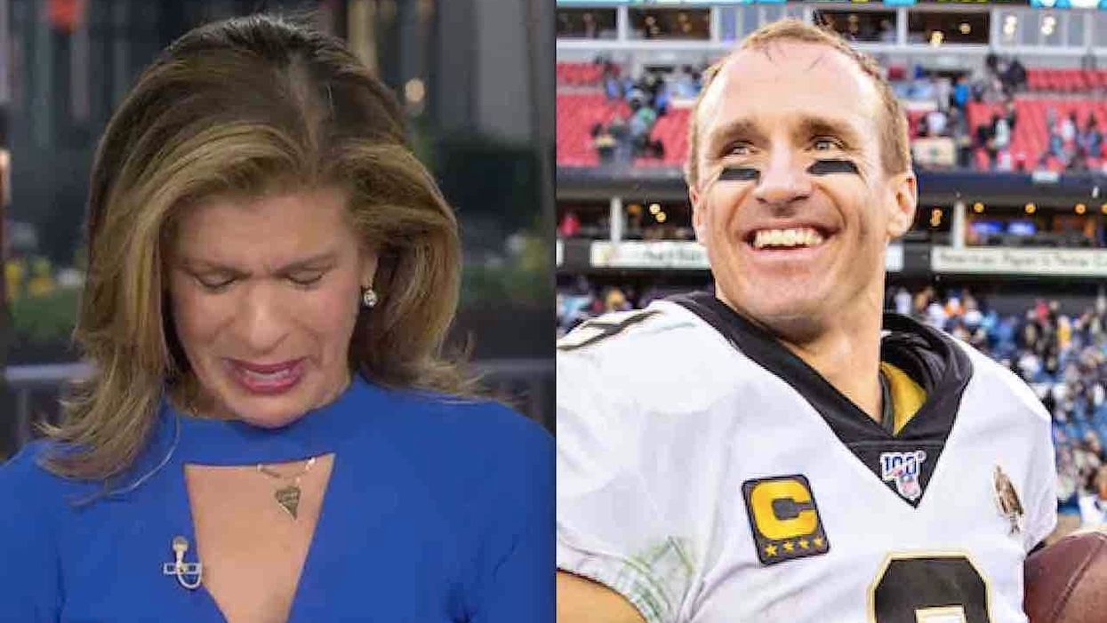 'Heartbroken' Hoda Kotb breaks down after interviewing star quarterback Drew Brees who's donating $5M to Louisiana for coronavirus relief