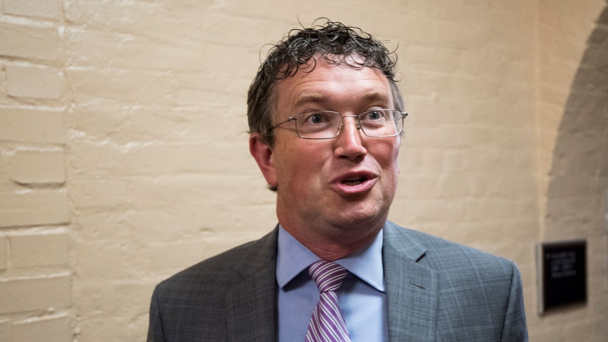 Trump calls for GOP congressman who threatened to derail coronavirus relief package vote to be removed from the party