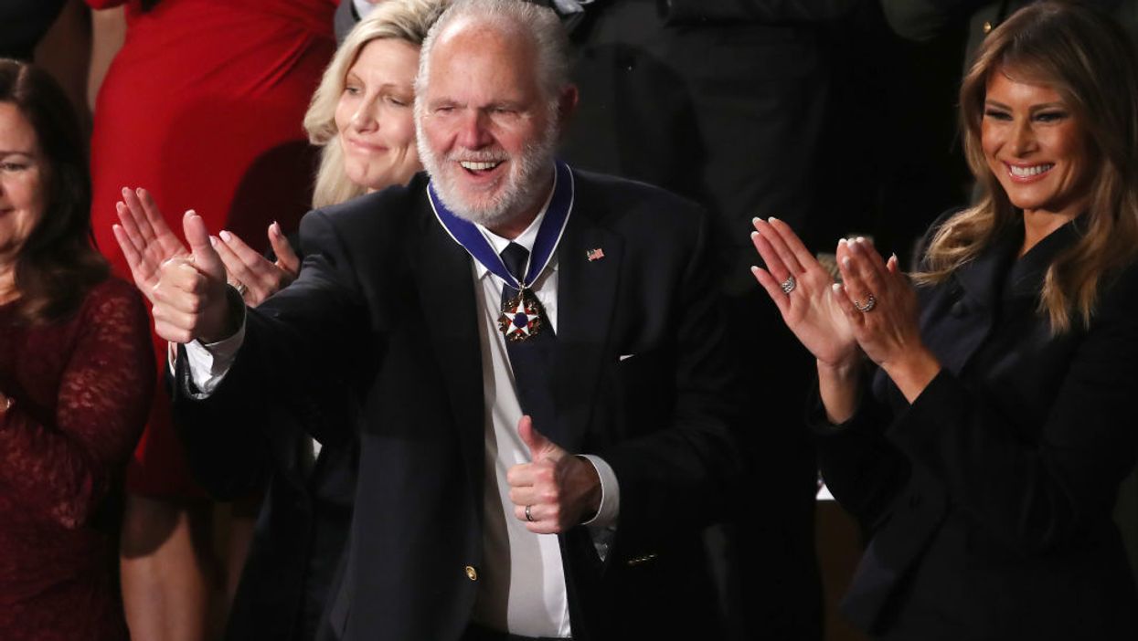 Rush Limbaugh shares a health update: 'The chemo drugs are working'