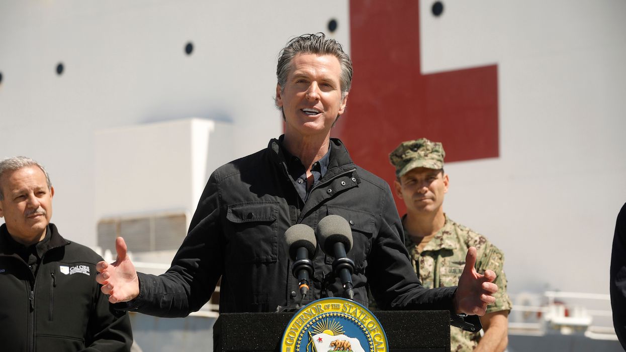 California Gov. Newsom sees coronavirus as an opportunity to usher in a new, 'progressive era'