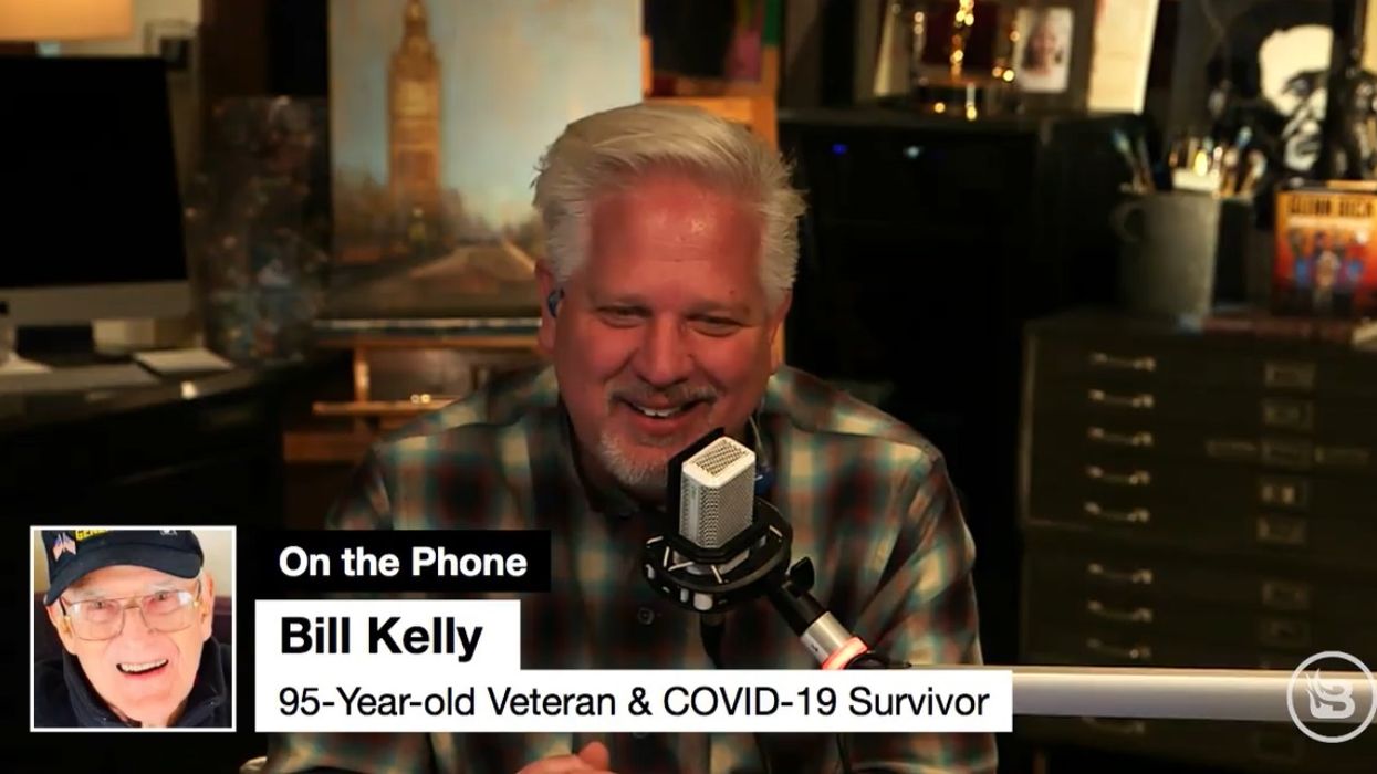 'We'll get through it ... it's in our American blood': 95-year-old WWII vet who survived coronavirus shares powerful message of hope