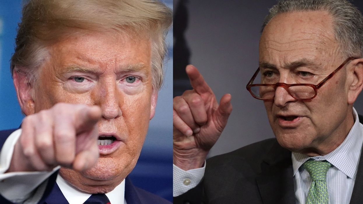 Trump accuses Chuck Schumer of focusing on impeachment instead of preparing NYC for coronavirus in scathing letter