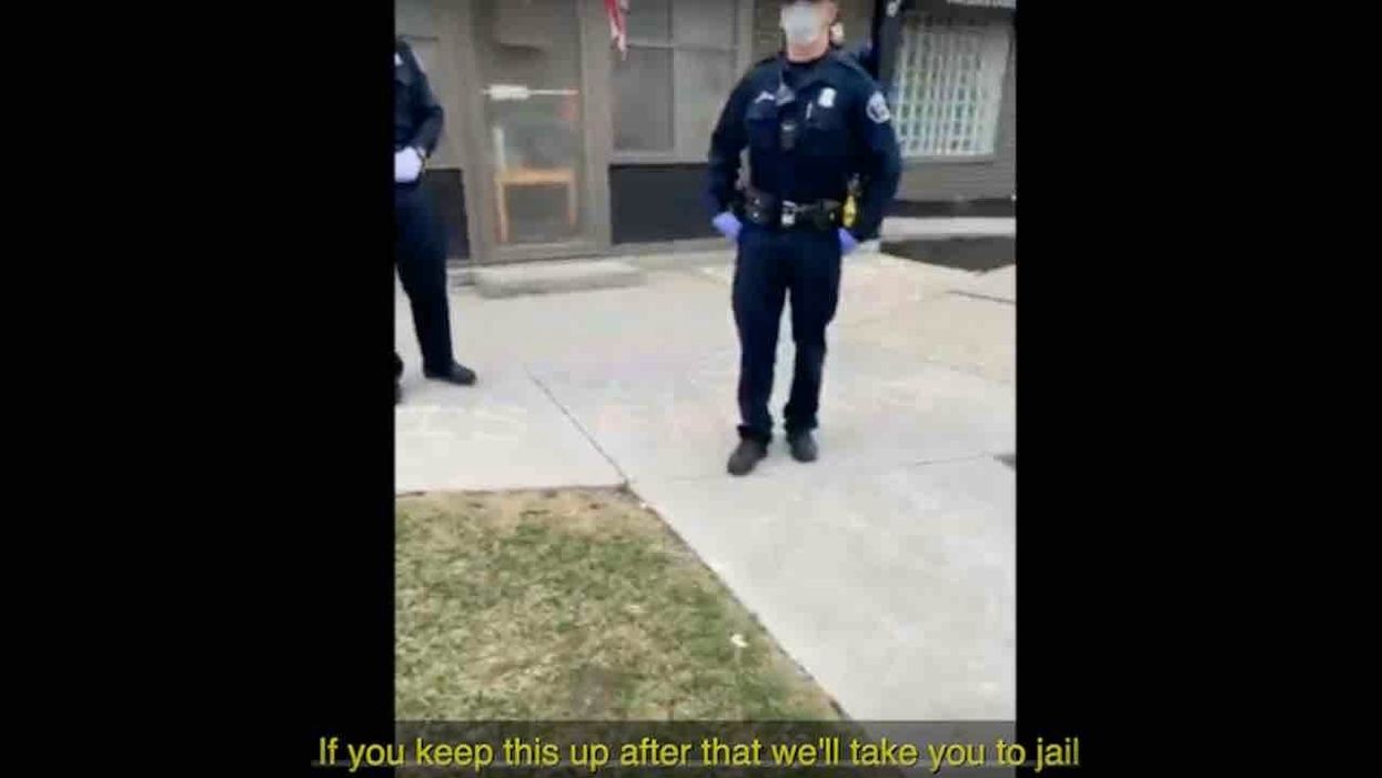 Cops threaten to jail pro-lifers outside abortion clinic for disobeying COVID-19 stay-at-home order. So activists start praying — and police leave.