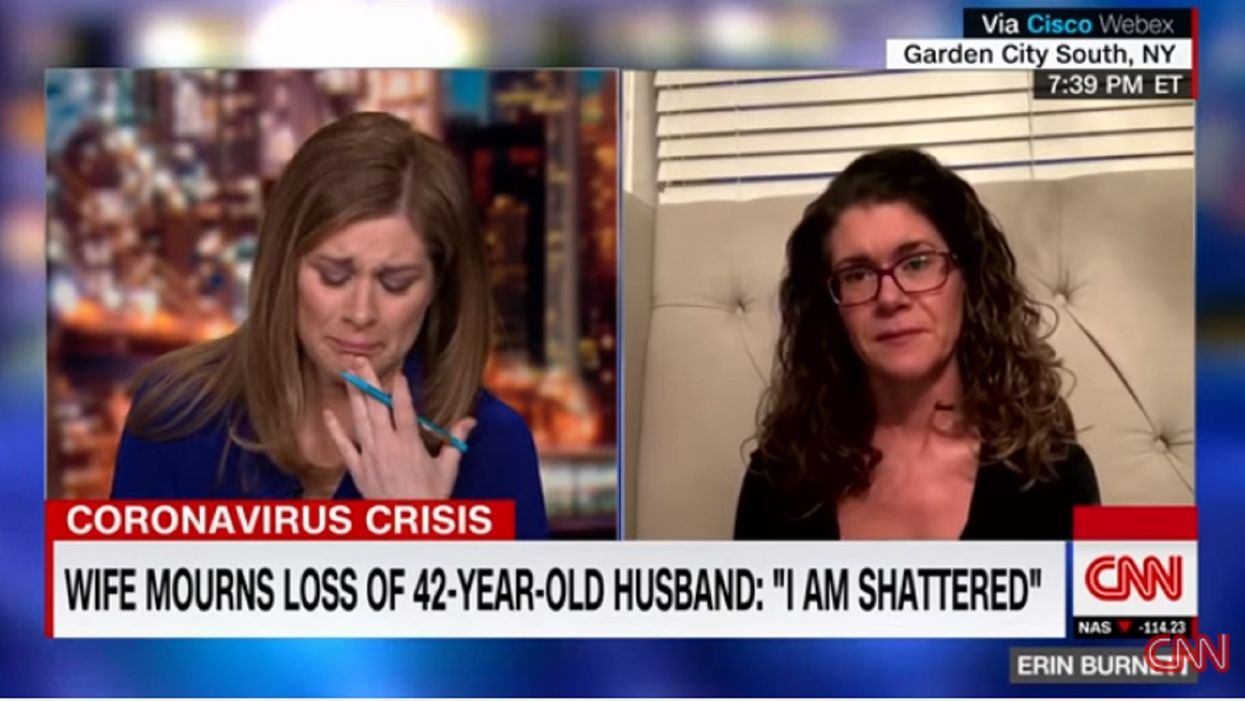 Grieving widow describes final moments with her husband over Facetime as he died of coronavirus