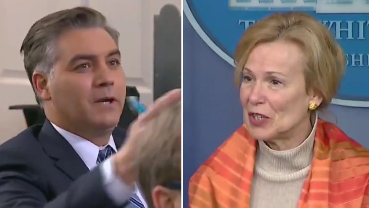CNN's Jim Acosta gets destroyed after interrupting Dr. Birx to bash President Trump