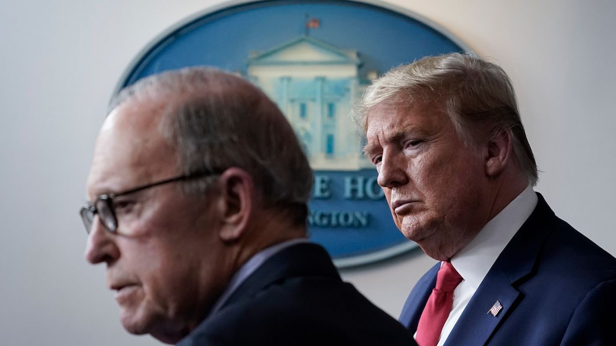 Top Trump economist Larry Kudlow says economy could be shut down for up to two more months