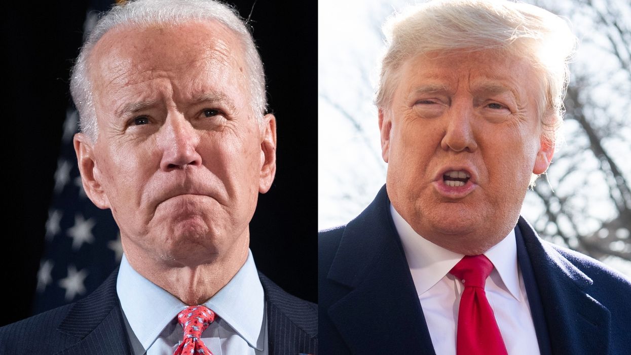 Biden polling against Trump collapses during pandemic
